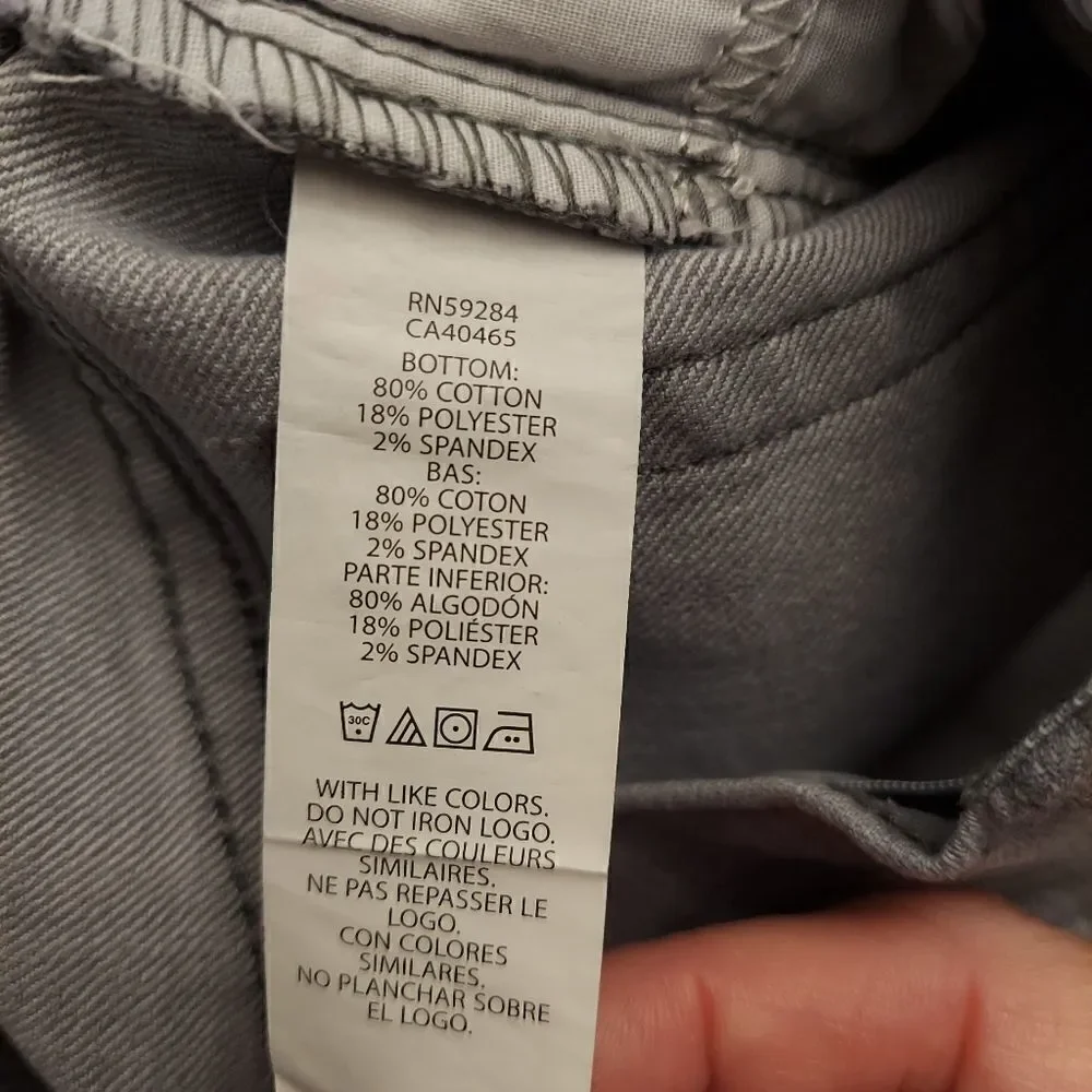 CHILDRENS PLACE 14 Girls Super Skinny Jeans in Granite Wash